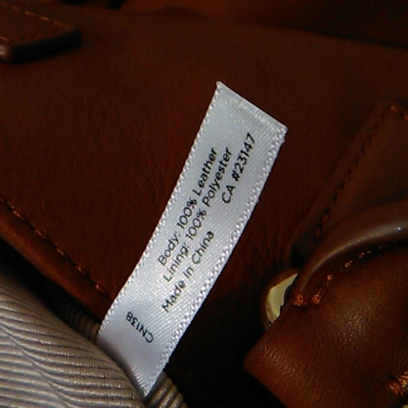 Talbot's Leather Satchel - Picture 5 of 8